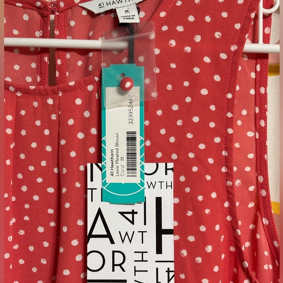 NWT 41 HAWTHORN SLEEVELESS BLOUSE SIZE MEDIUM! - Picture 5 of 5